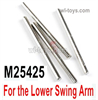 MJX Hyper Go H16BM H16GT H16DR Parts M25425 Fixed shaft for the Lower swing arm.Total 4pcs.